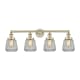A thumbnail of the Innovations Lighting 616-4W-10-34 Chatham Vanity Antique Brass / Clear