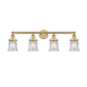 A thumbnail of the Innovations Lighting 616-4W-11-33 Canton Vanity Brushed Brass / Seedy