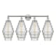 A thumbnail of the Innovations Lighting 616-4W-20-35 Cascade Vanity Polished Nickel / Clear