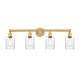 A thumbnail of the Innovations Lighting 616-4W-12-32 Hadley Vanity Satin Gold / Clear