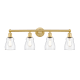 A thumbnail of the Innovations Lighting 616-4W-12-32 Ellery Vanity Satin Gold / Clear