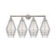A thumbnail of the Innovations Lighting 616-4W-20-35 Cascade Vanity Satin Nickel / Clear