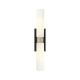 A thumbnail of the Innovations Lighting 617-2W-3-24 Ballston Urban Vanity Black Antique Brass / Striped White