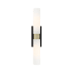 A thumbnail of the Innovations Lighting 617-2W-3-24 Ballston Urban Vanity Black Antique Brass / Matte White