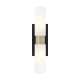 A thumbnail of the Innovations Lighting 617-2W-3-18 Ballston Urban Vanity Black Antique Brass / Striped White