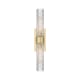 A thumbnail of the Innovations Lighting 617-2W-3-24 Ballston Urban Vanity Brushed Brass / Striped Clear