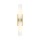 A thumbnail of the Innovations Lighting 617-2W-3-24 Ballston Urban Vanity Brushed Brass / Striped White