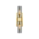 A thumbnail of the Innovations Lighting 617-2W-3-18 Ballston Urban Vanity Satin Gold / Plated Smoke