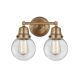 A thumbnail of the Innovations Lighting 623-2W-12-14 Beacon Vanity Brushed Brass / Clear