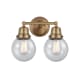 A thumbnail of the Innovations Lighting 623-2W-12-14 Beacon Vanity Brushed Brass / Seedy