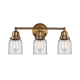 A thumbnail of the Innovations Lighting 623-3W-12-21 Bell Vanity Brushed Brass / Clear