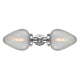 A thumbnail of the Innovations Lighting 900H-2W Acorn Polished Chrome / Clear Crackle