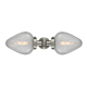 A thumbnail of the Innovations Lighting 900H-2W Acorn Brushed Satin Nickel / Clear Crackle