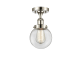 A thumbnail of the Innovations Lighting 916-1C-11-6 Beacon Semi-Flush Polished Nickel / Clear