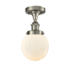 A thumbnail of the Innovations Lighting 916-1C Beacon Brushed Satin Nickel / Matte White