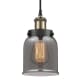 A thumbnail of the Innovations Lighting 916-1P-10-5 Bell Pendant Black Antique Brass / Plated Smoke