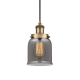 A thumbnail of the Innovations Lighting 916-1P-10-5 Bell Pendant Brushed Brass / Plated Smoke