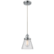 A thumbnail of the Innovations Lighting 916-1P Small Cone Polished Chrome / Clear