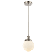 A thumbnail of the Innovations Lighting 916-1P Beacon Brushed Satin Nickel / Matte White