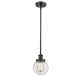 A thumbnail of the Innovations Lighting 916-1S Beacon Matte Black / Clear