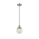 A thumbnail of the Innovations Lighting 916-1S Beacon Brushed Satin Nickel / Clear