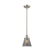 A thumbnail of the Innovations Lighting 916-1S Small Cone Brushed Satin Nickel / Plated Smoke