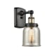 A thumbnail of the Innovations Lighting 916-1W-12-5 Bell Sconce Black Antique Brass / Silver Plated Mercury