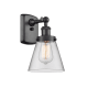 A thumbnail of the Innovations Lighting 916-1W Small Cone Matte Black / Clear
