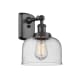 A thumbnail of the Innovations Lighting 916-1W Large Bell Matte Black / Seedy