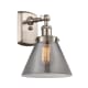 A thumbnail of the Innovations Lighting 916-1W Large Cone Brushed Satin Nickel / Plated Smoke