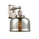 A thumbnail of the Innovations Lighting 916-1W-13-8 Bell Sconce Brushed Satin Nickel / Silver Plated Mercury