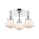 A thumbnail of the Innovations Lighting 916-3C-8-19 Olean Flush Alternate Image