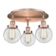 A thumbnail of the Innovations Lighting 916-3C-10-18 Beacon Flush Antique Copper / Clear