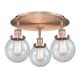 A thumbnail of the Innovations Lighting 916-3C-10-18 Beacon Flush Antique Copper / Seedy