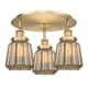 A thumbnail of the Innovations Lighting 916-3C-8-19 Chatham Flush Brushed Brass / Mercury