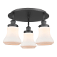 A thumbnail of the Innovations Lighting 916-3C-10-18 Bellmont Flush Matte Black / Matte White