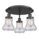 A thumbnail of the Innovations Lighting 916-3C-10-18 Bellmont Flush Matte Black / Seedy