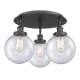 A thumbnail of the Innovations Lighting 916-3C-12-20 Canton Flush Matte Black / Seedy