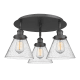 A thumbnail of the Innovations Lighting 916-3C-10-20 Cone Flush Matte Black / Seedy