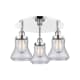 A thumbnail of the Innovations Lighting 916-3C-10-18 Bellmont Flush Polished Chrome / Seedy