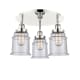 A thumbnail of the Innovations Lighting 916-3C-11-18 Canton Flush Polished Nickel / Seedy