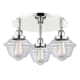 A thumbnail of the Innovations Lighting 916-3C-8-19 Oxford Flush Polished Nickel / Clear