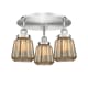 A thumbnail of the Innovations Lighting 916-3C-8-19 Chatham Flush Satin Nickel / Mercury