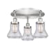 A thumbnail of the Innovations Lighting 916-3C-10-18 Bellmont Flush Satin Nickel / Seedy