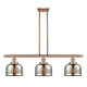 A thumbnail of the Innovations Lighting 916-3I-11-36 Bell Linear Antique Copper / Silver Plated Mercury