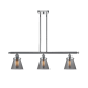 A thumbnail of the Innovations Lighting 916-3I Small Cone Polished Chrome / Plated Smoke