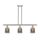 A thumbnail of the Innovations Lighting 916-3I Small Bell Brushed Satin Nickel / Plated Smoke