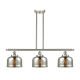 A thumbnail of the Innovations Lighting 916-3I-11-36 Bell Linear Brushed Satin Nickel / Silver Plated Mercury