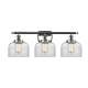 A thumbnail of the Innovations Lighting 916-3W Large Bell Polished Chrome / Clear