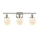 A thumbnail of the Innovations Lighting 916-3W-11-26 Beacon Vanity Polished Nickel / Matte White
